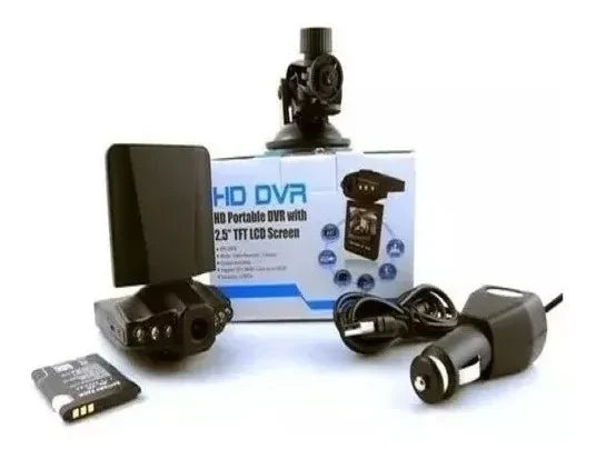 Camara frontal graba choques Hd con Vision Nocturna para carro