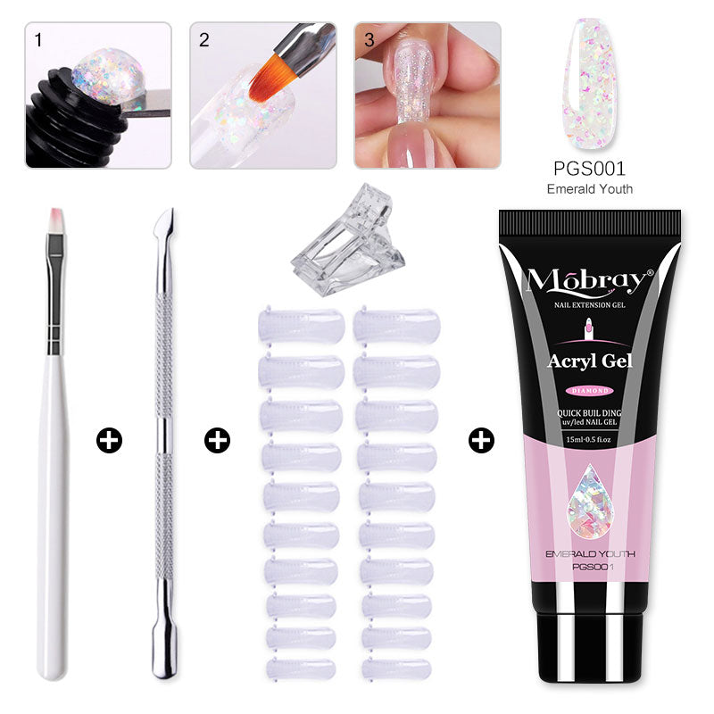 BeautyDiamond® - Kit de Polygel para Uñas